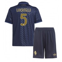 Juventus Manuel Locatelli #5 Replica Third Minikit 2024-25 Short Sleeve (+ pants)